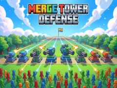 Spēle Merge Tower Defense online
