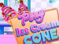 Spēle Pony Ice Cream Cone online