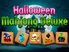 Spēle Halloween Mahjong Deluxe online