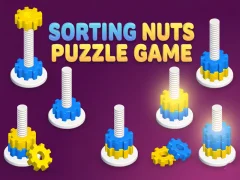 Spēle Sorting Nuts Puzzle Game online