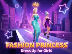 Spēle Fashion Princess Dress Up for Girls online