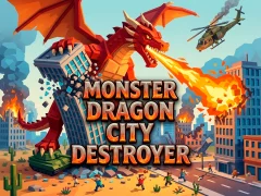 Spēle Monster Dragon City Destroyer online