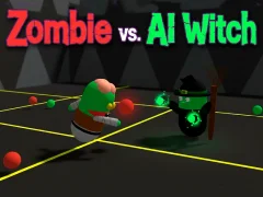Spēle Zombie vs. AI Witch online