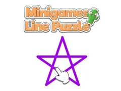 Spēle Minigames Line Puzzle online