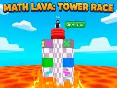 Spēle Math Lava: Tower Race online