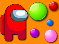 Spēle Among Them Bubble Shooter online