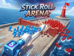 Spēle Stick Roll Arena online