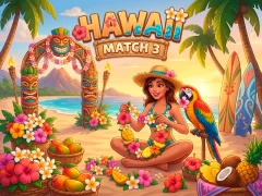 Spēle Hawaii Match 3 online