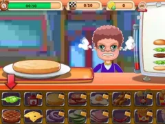 Spēle Burger Craze: Top Burger Shop online
