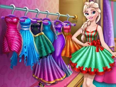 Spēle Ice Queen Wardrobe Cleaning online