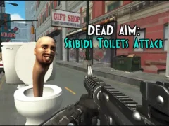 Spēle Dead Aim: Skibidi Toilets Attack online