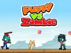 Spēle Puppy vs Zombie online