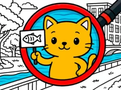Spēle Find The Cat Cat Search online