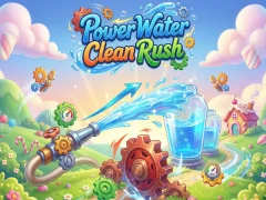 Spēle Power Water Clean Rush online
