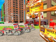 Spēle Pizza Delivery Boy Simulation online