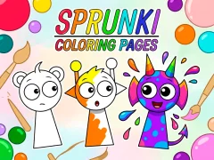 Spēle Sprunki Coloring Pages online