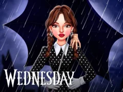 Spēle Celebrity Wednesday Addams Style online