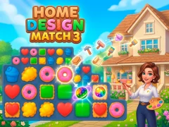 Spēle Home Design Match 3 online