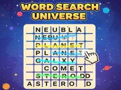 Spēle Word Search: Universe online