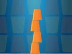 Spēle Cups Tower Builder online