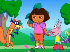 Spēle Dora The explorer  Crocodile Lake online
