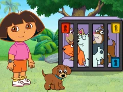 Spēle Dora The explorer Dora's Puppy Adventure online
