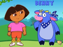 Spēle Dora's Meet My Friends online