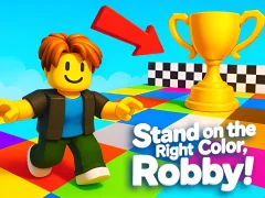 Spēle Stand on the Right Color, Robby! online
