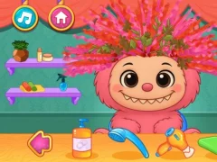 Spēle Labubu Hair Salon online