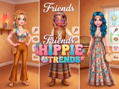 Spēle Friends Hippie Trends online