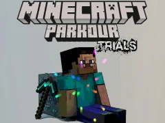 Spēle Minecraft Parkour Trials online