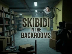 Spēle Skibidi In The Backrooms online