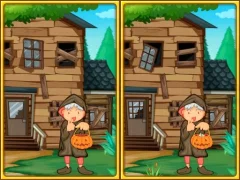 Spēle Spot the differences halloween online
