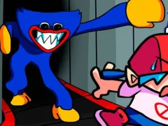Spēle FNF vs Huggy Wuggy online
