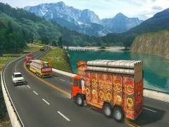 Spēle Indian Cargo Truck Gwadar Port Game online