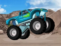 Spēle Monster Truck Wheels 2 online