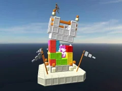 Spēle Castle Destruction Blocks online