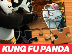 Spēle Kung Fu Panda Dragon Knight Jigsaw Puzzle online