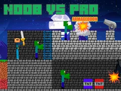 Spēle Noob vs Pro Armageddon online