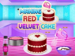 Spēle Making Red Velvet Cake online