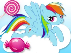 Spēle Pony Candy Run online
