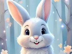 Spēle Easter Bunny Coloring Book online