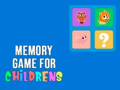 Spēle Memory Game for Childrens online