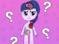 Spēle My Little Pony Learning The Body online