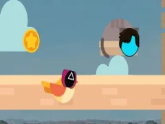 Spēle Squid Bird Jump 2D online