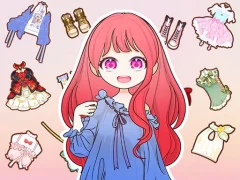 Spēle Dress Up Sweet Doll online