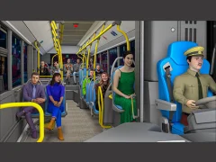 Spēle Coach Bus Simulator: City Bus Sim online
