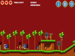 Spēle Sonic html5 online