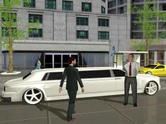 Spēle Limo Taxi Driving Simulator: Limousine Car Games online