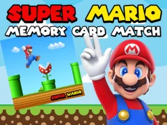 Spēle Super Mario Memory Card Match online